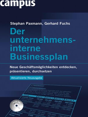 cover image of Der unternehmensinterne Businessplan